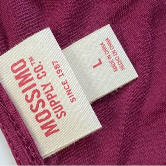 Mossimo Supply Co. T-shirt Dress, Criss Cross Back. - Picture 6 of 8